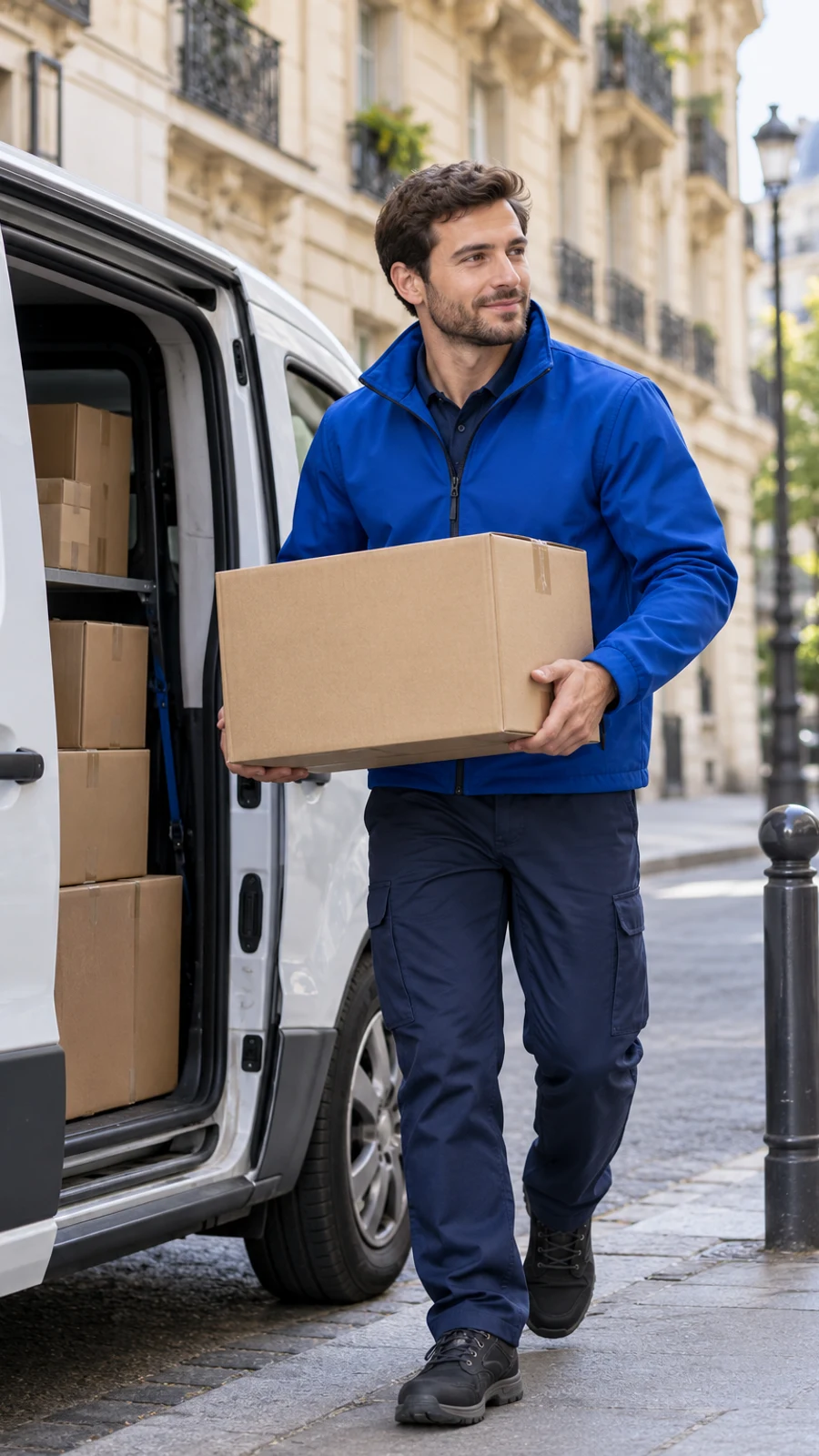 Acheminement jusqu’au point de distribution
